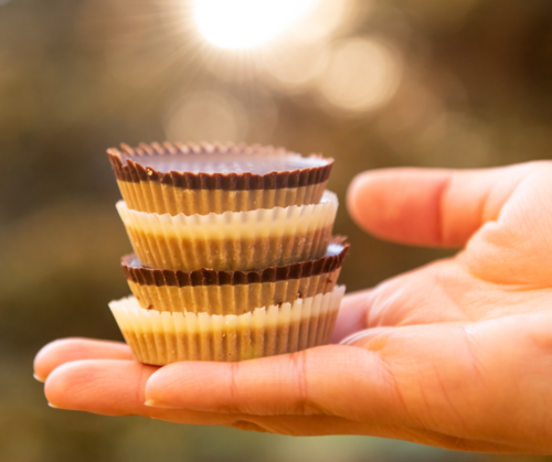 Sugar Free (Keto) Dark Chocolate Pumpkin Seed Butter Cups
